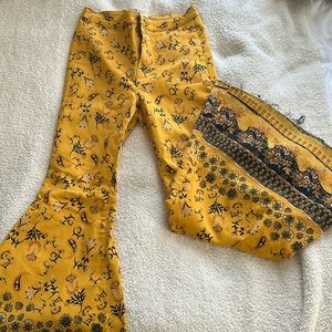 Free people bell bottom jeans